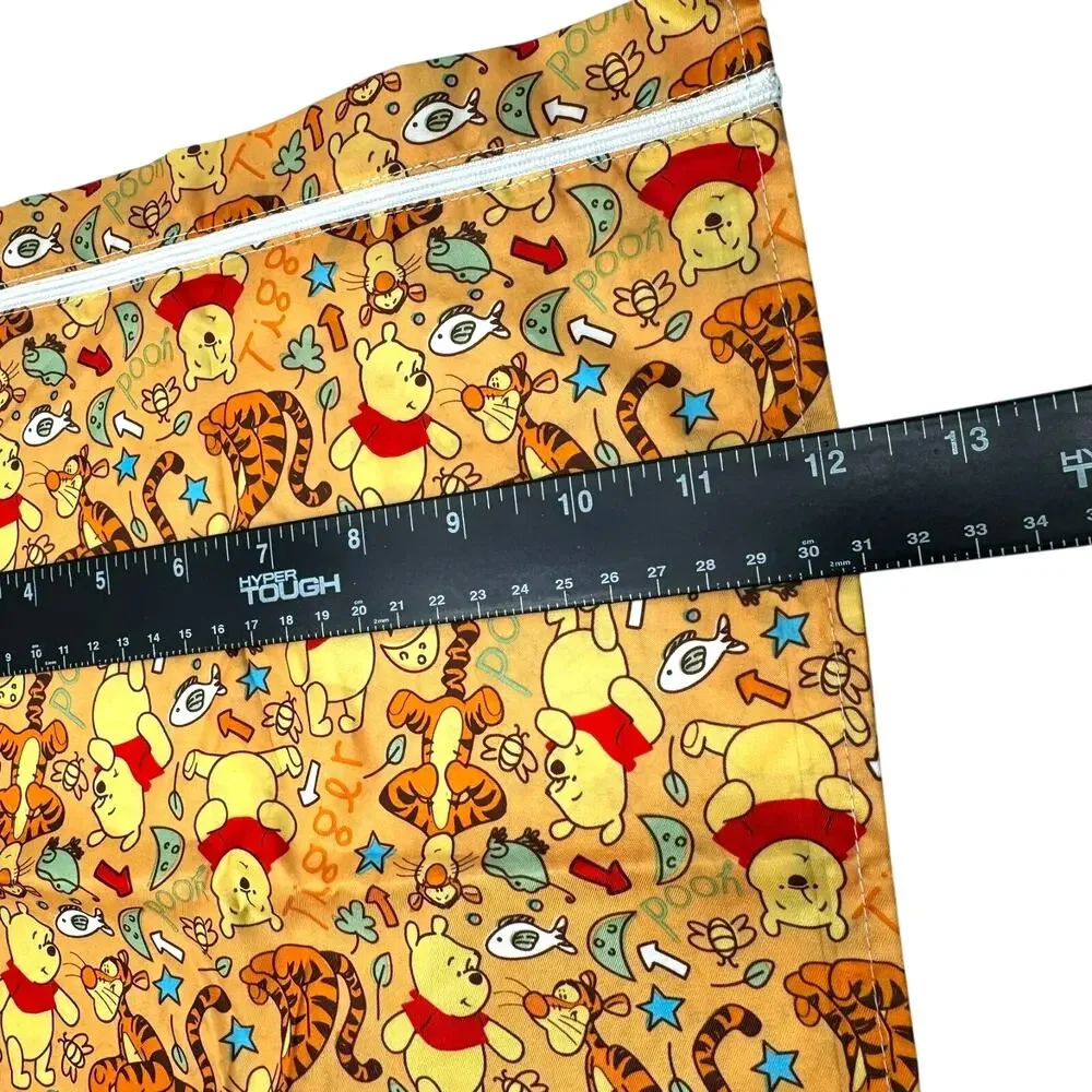 BUMKINS NEW Disney Tigger Winnie the Poo Orange‎ Wet Bag Waterproof Zip 12